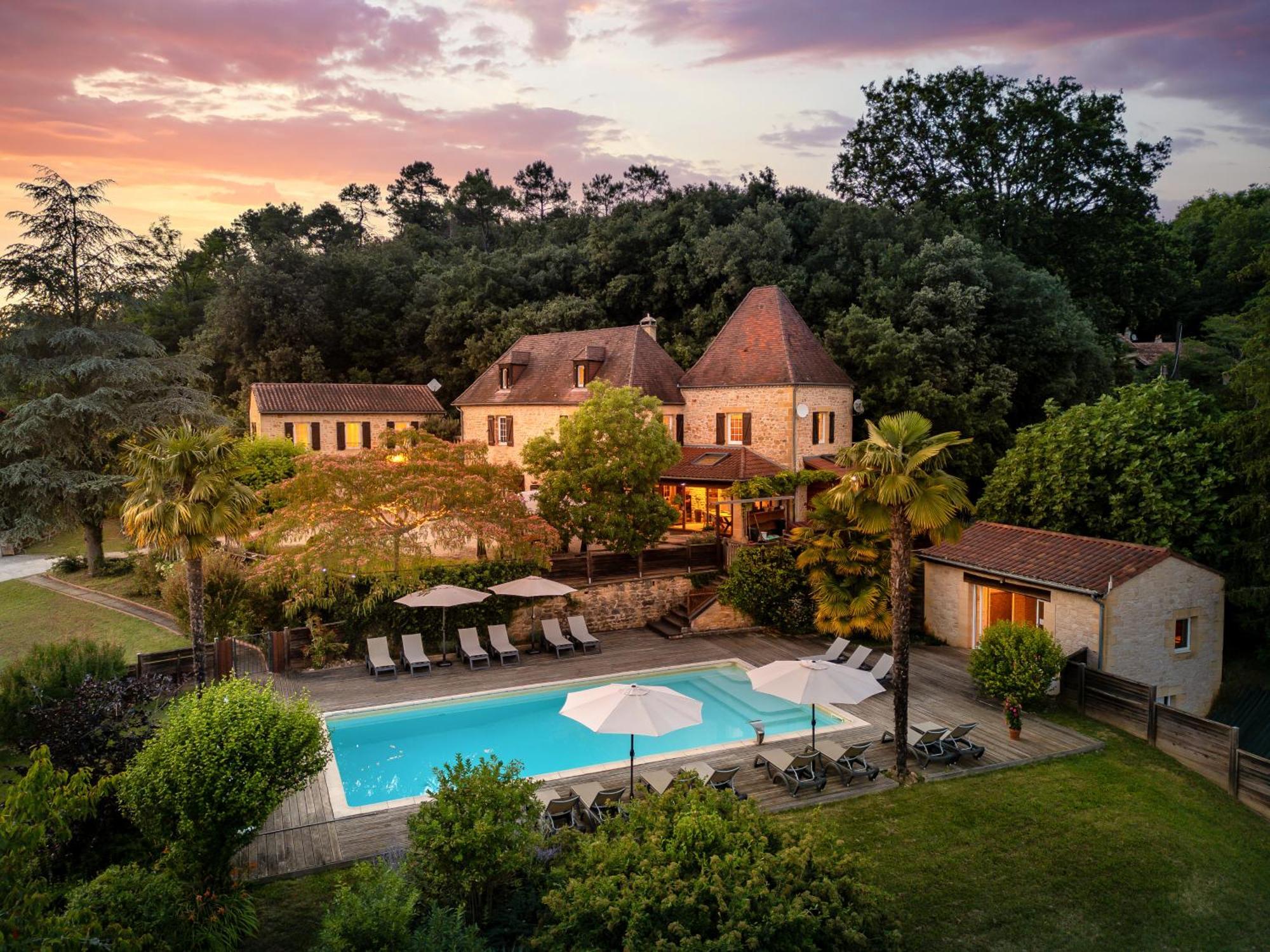 Domaine De Campagnac - Spa & Sauna 卡尔萨克阿亚克 外观 照片