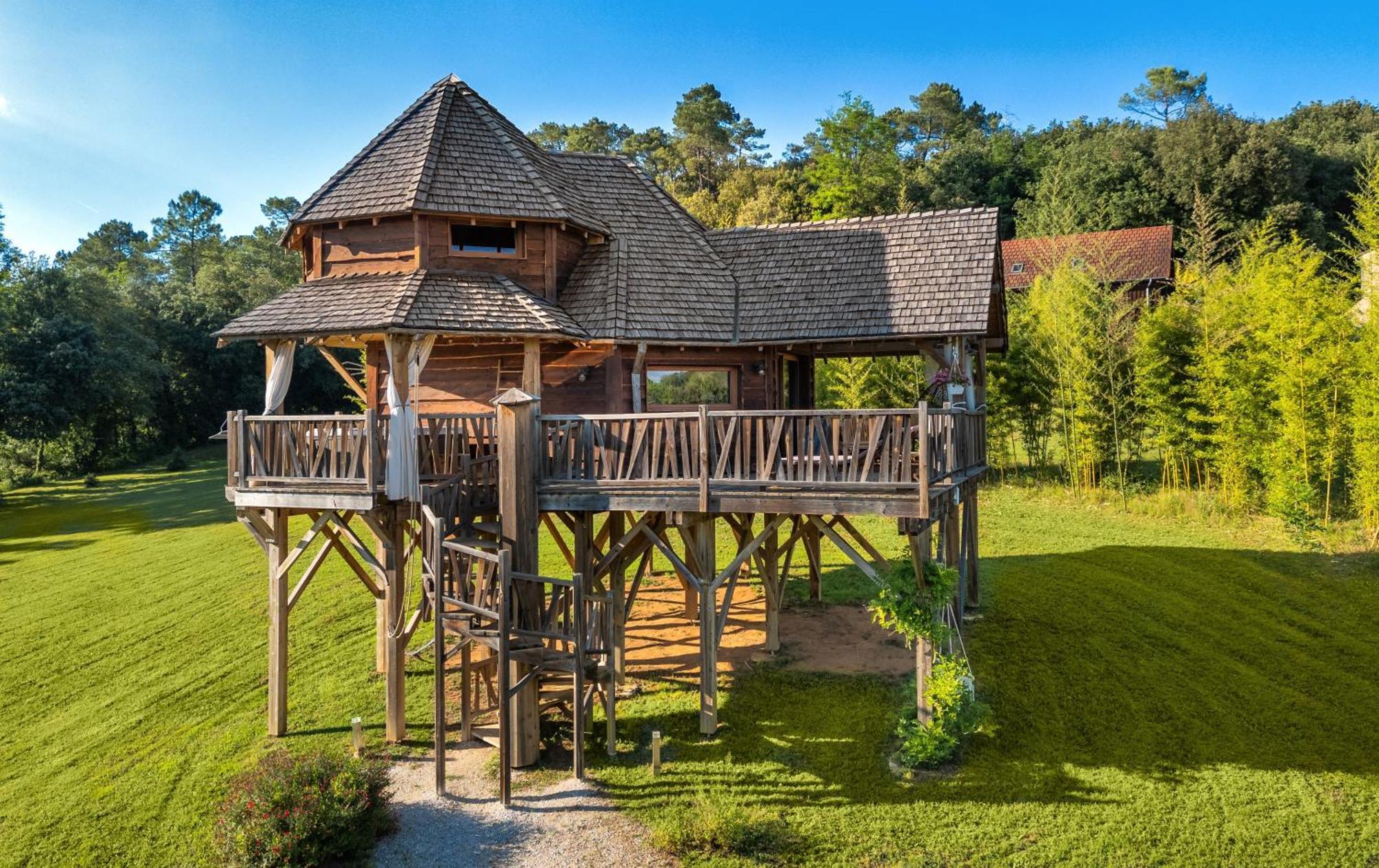 Domaine De Campagnac - Spa & Sauna 卡尔萨克阿亚克 外观 照片