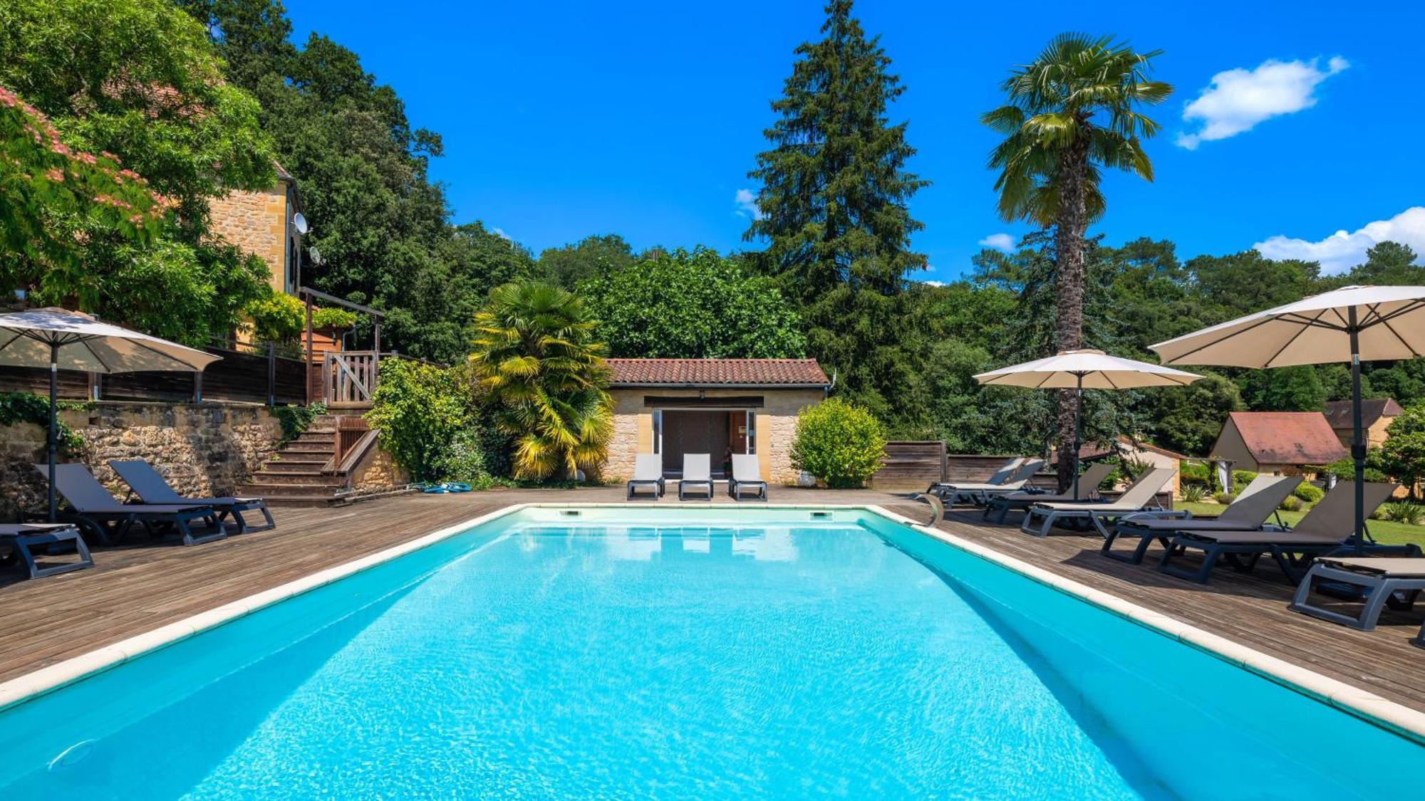 Domaine De Campagnac - Spa & Sauna 卡尔萨克阿亚克 外观 照片