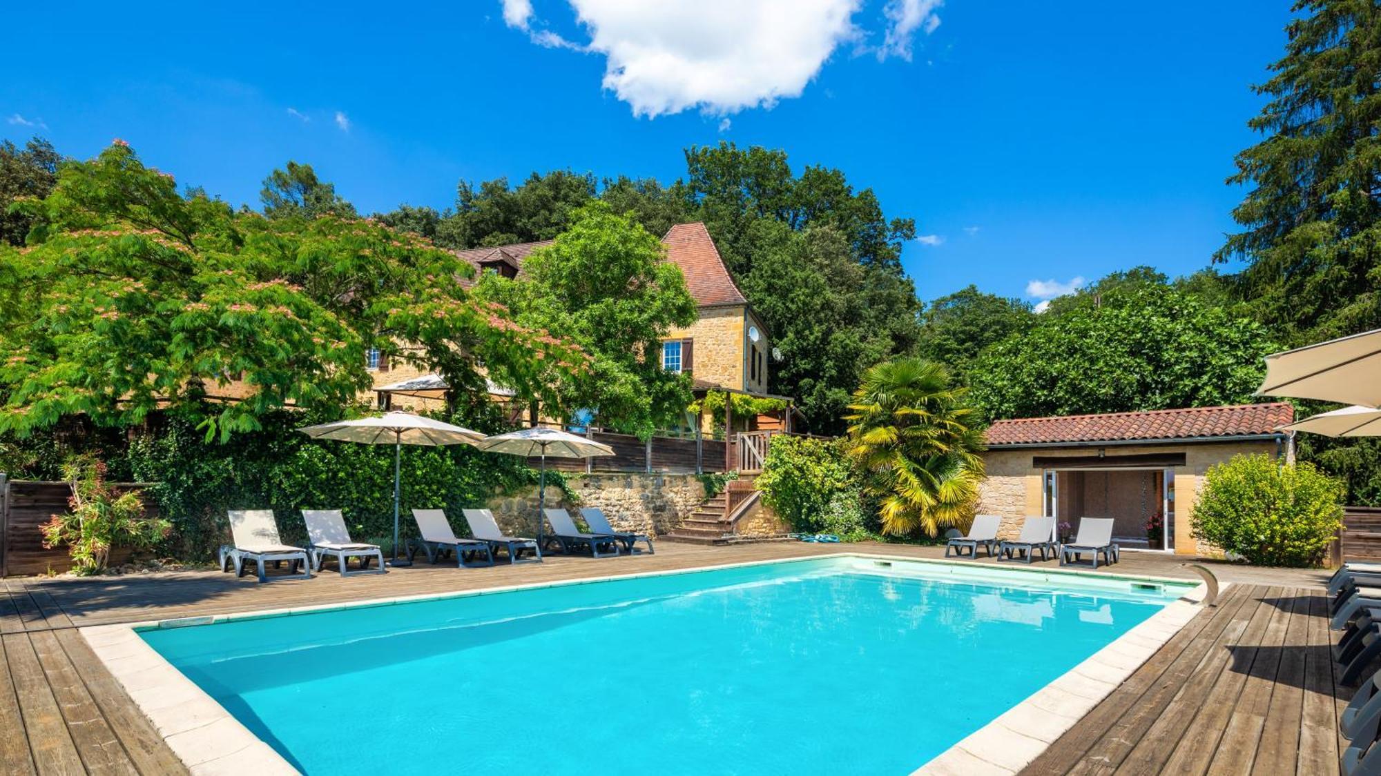 Domaine De Campagnac - Spa & Sauna 卡尔萨克阿亚克 外观 照片