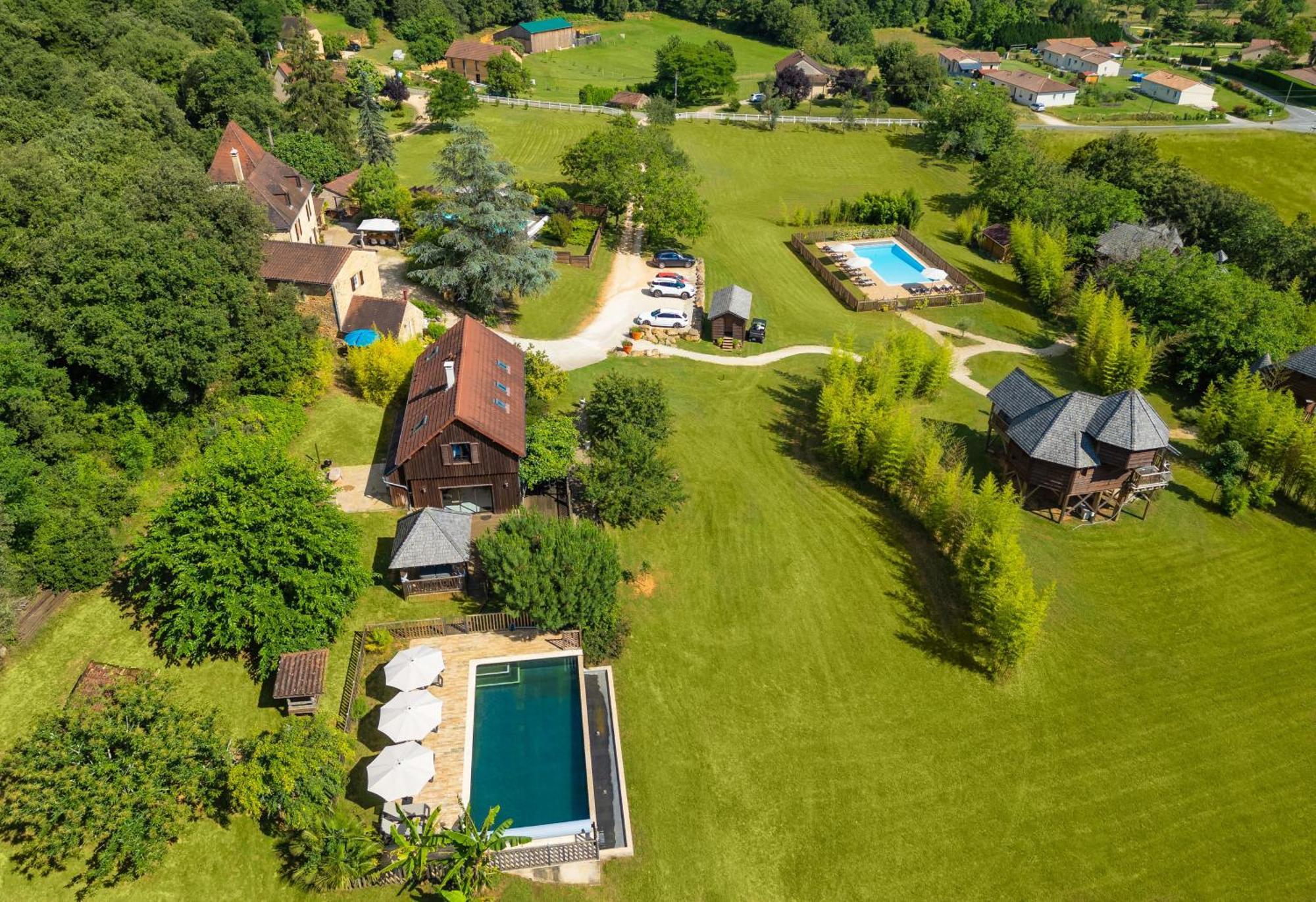 Domaine De Campagnac - Spa & Sauna 卡尔萨克阿亚克 外观 照片
