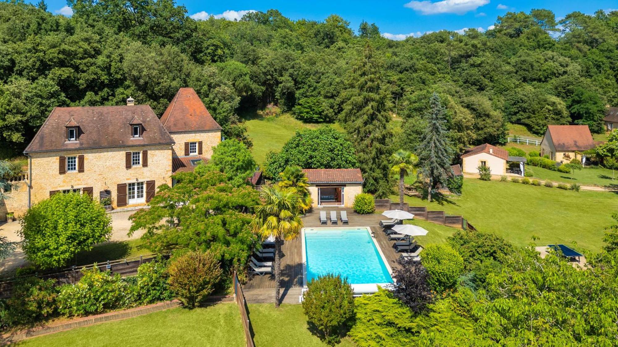 Domaine De Campagnac - Spa & Sauna 卡尔萨克阿亚克 外观 照片
